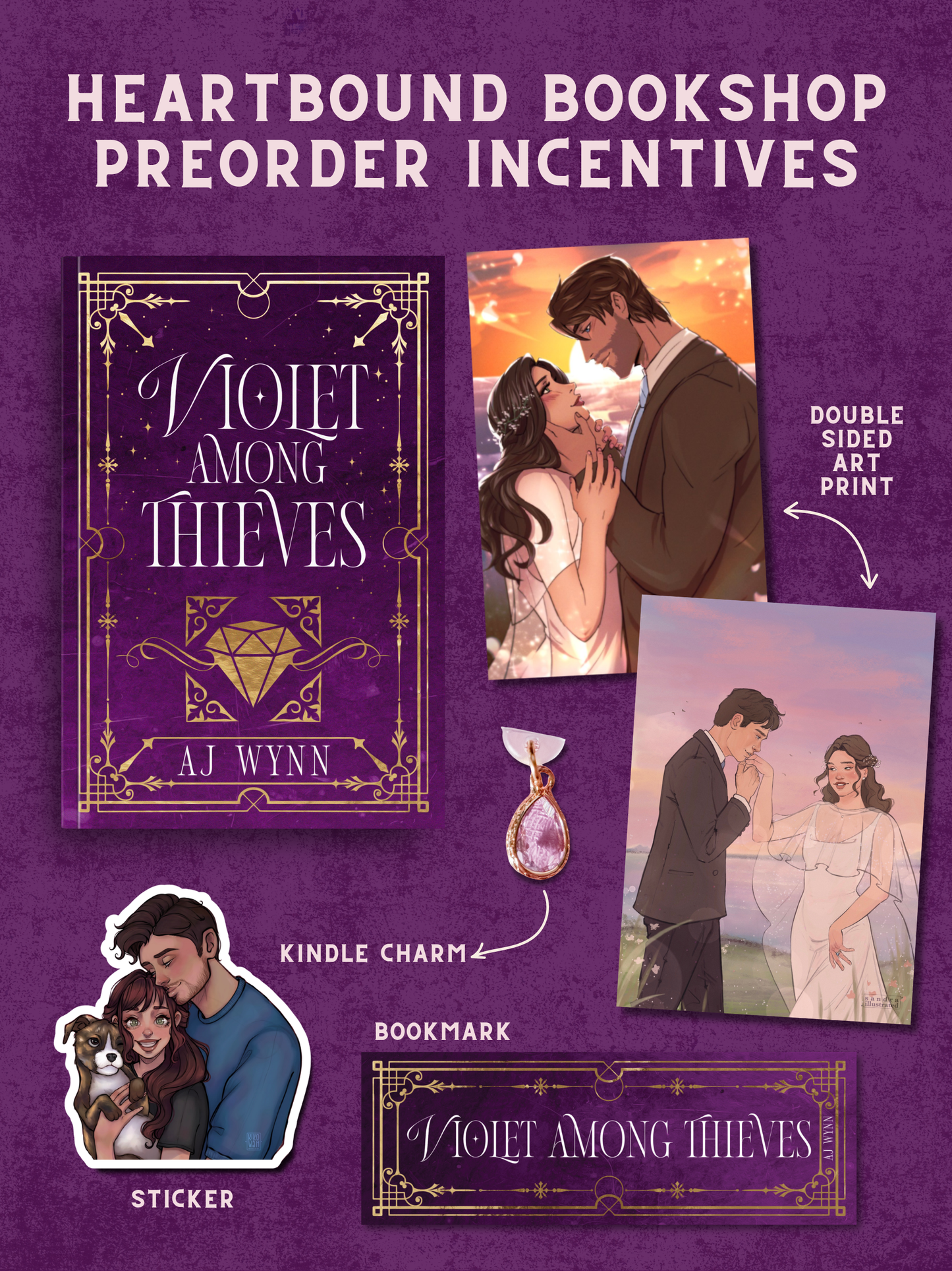 (PRE-ORDER) Violet Among Thieves by AJ Wynn