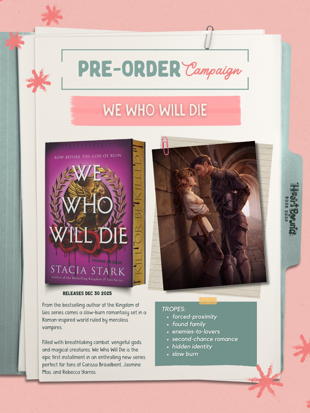 (PRE-ORDER) We Who Will Die by Stacia Stark